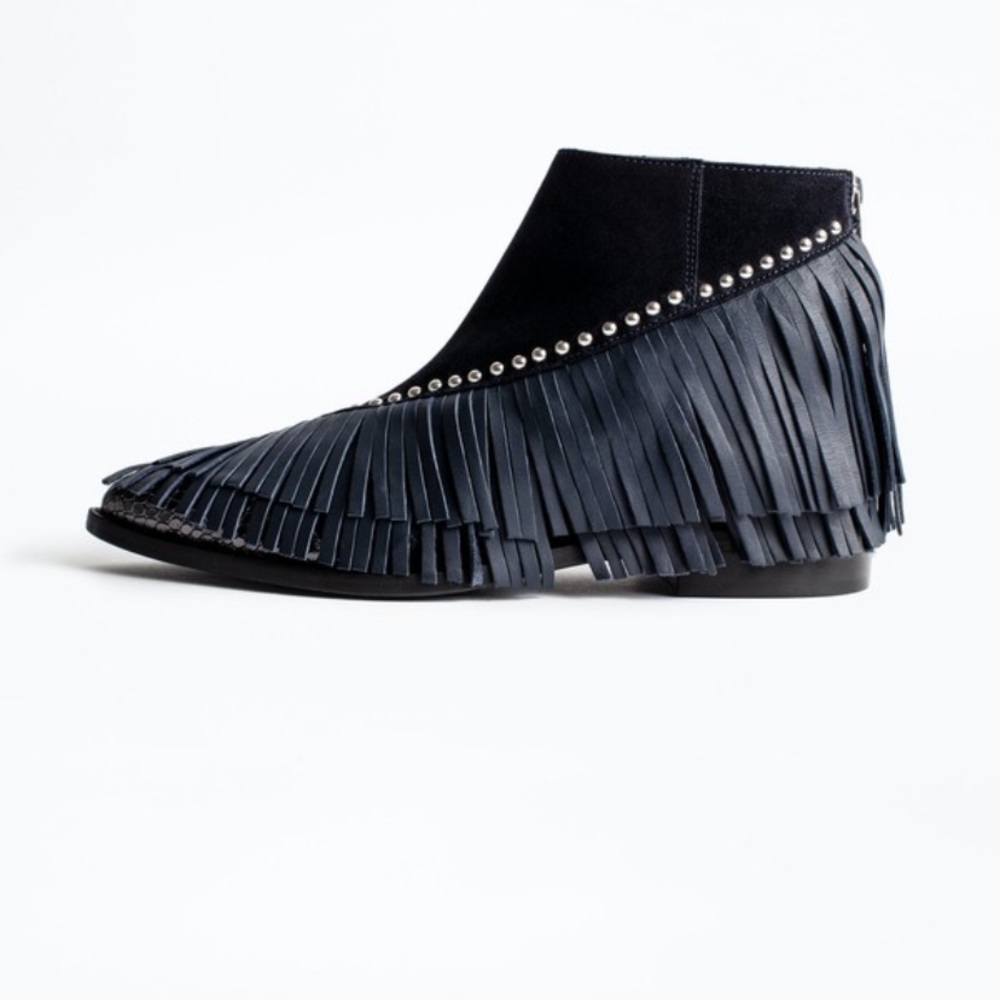 Mods fringe Zadig & Voltaire boots size 39